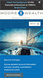 Mobile Screenshot of moorewealthinc.com